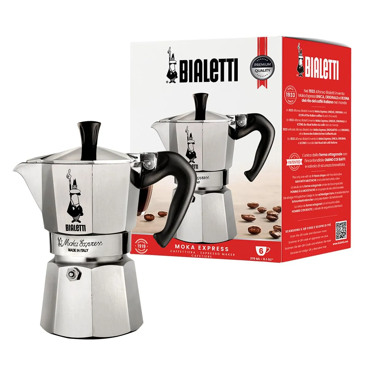 Bialetti Moka Express 6 Cup Review: Stovetop Coffee Maker
