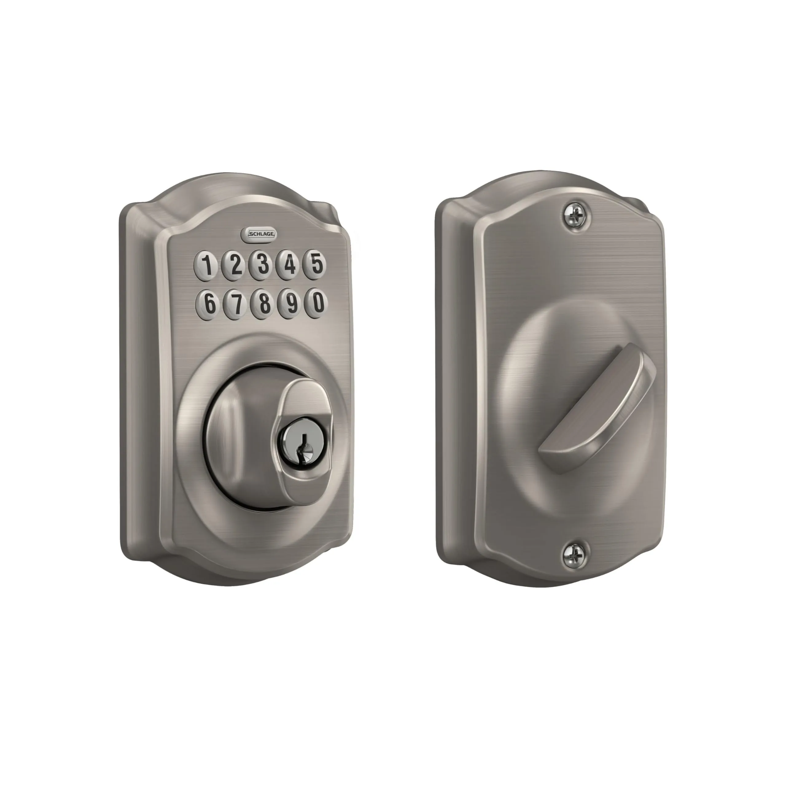 Schlage BE365 Camelot Review: Keyless Deadbolt Lock