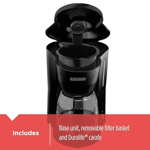 BLACK+DECKER 5-Cup Coffeemaker DCM600B Review image 5