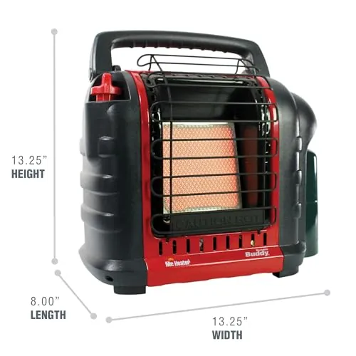 Mr Heater Portable Buddy Review: 9,000 BTU Propane Heater image 4
