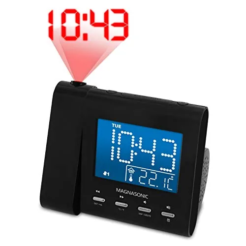 Magnasonic EAAC601 Review: Projection Alarm Clock Radio