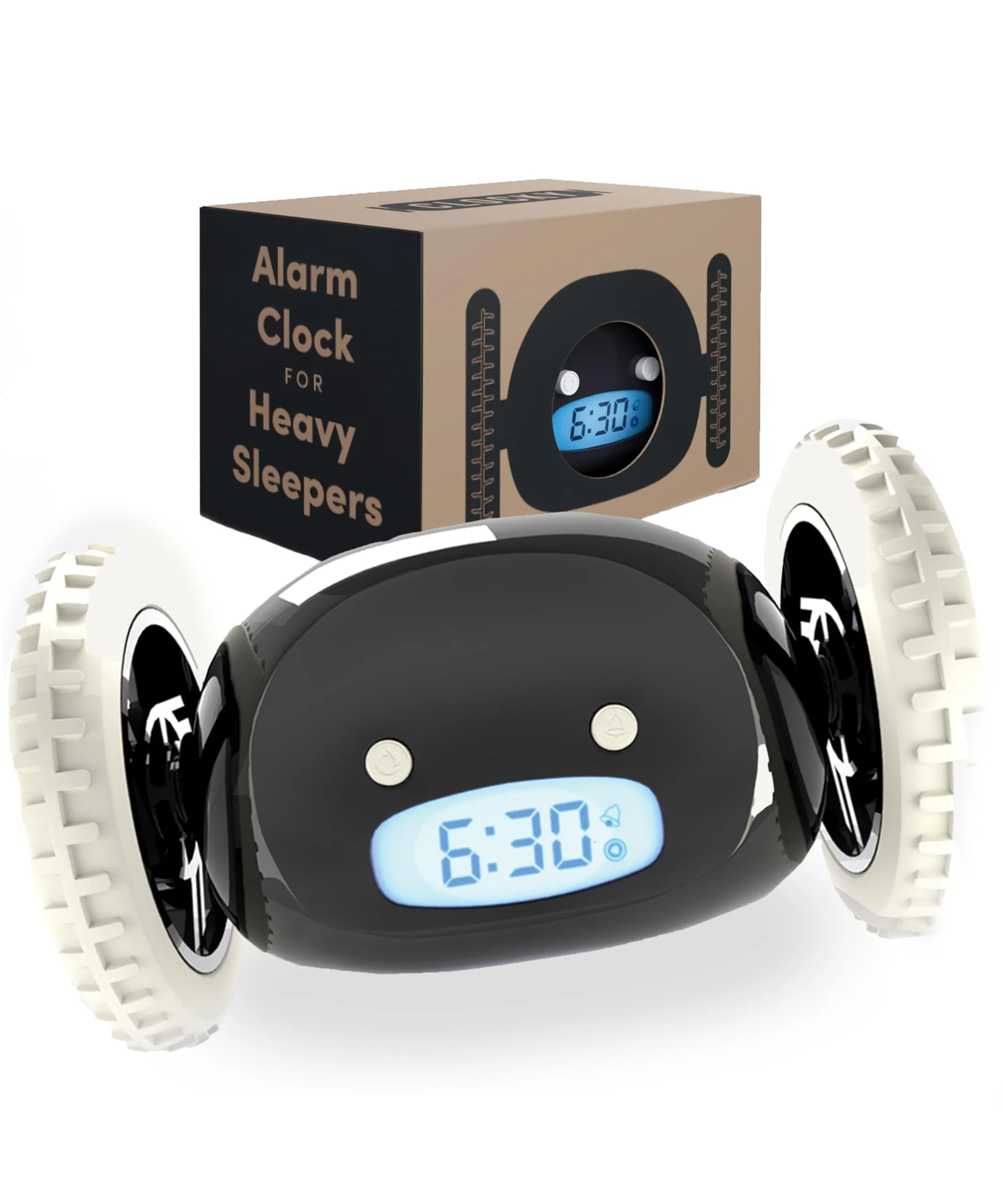 CLOCKY Alarm Clock on Wheels Review
