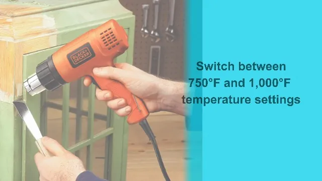 BLACK+DECKER HG1300 Heat Gun Review image 8