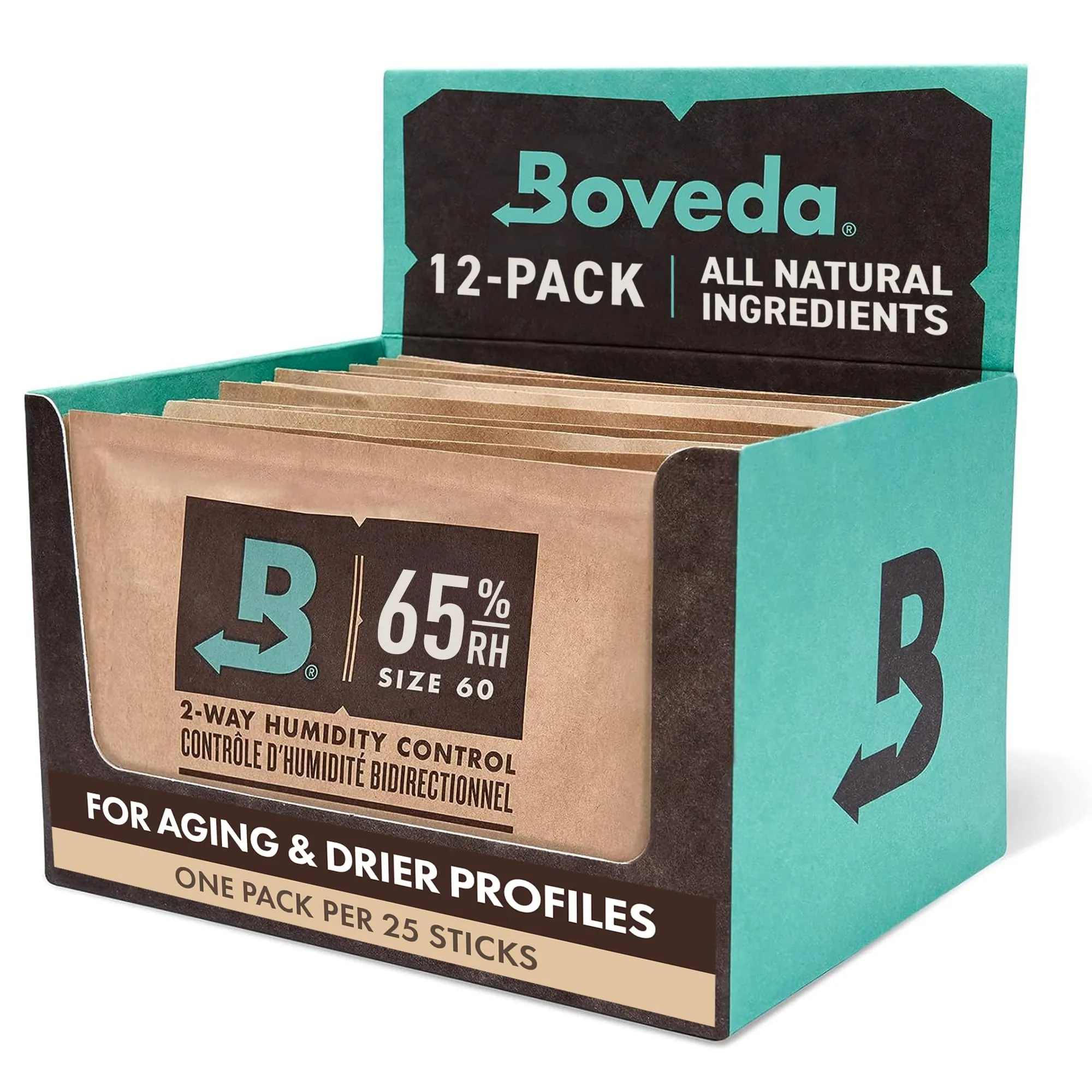 Boveda 65% Size 60 Review: Humidity Control Packs