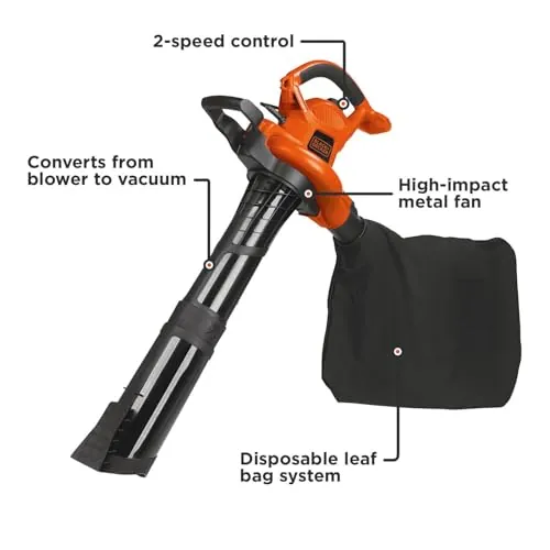 BLACK+DECKER BV6000 Leaf Blower Vacuum Mulcher Review image 3