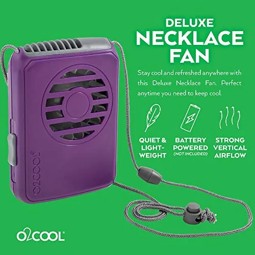 O2COOL Deluxe Necklace Fan Review: Personal Cooling image 3