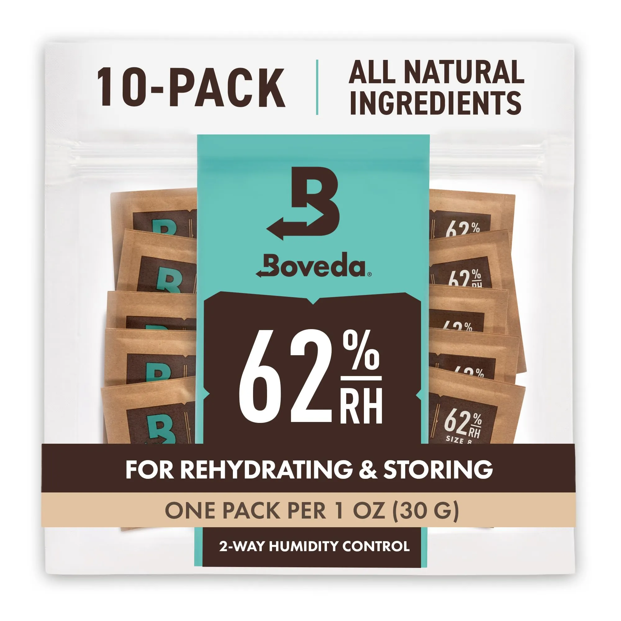 Boveda 62% RH Size 8 Review: Humidity Control P...