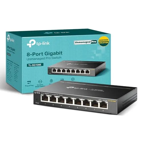 TP-Link TL-SG108E Review: 8-Port Gigabit Smart Switch