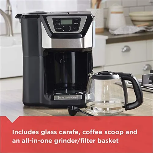 BLACK+DECKER CM5000B Review: 12-Cup Mill and Brew image 5