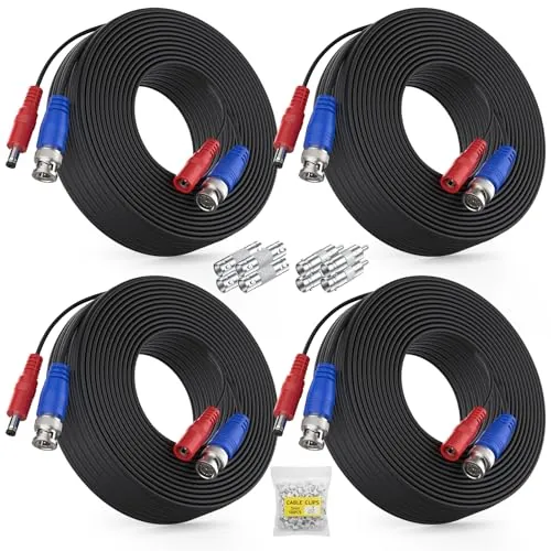 ANNKE 4 Pack 100ft BNC CCTV Cable Review