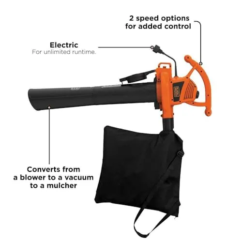 BLACK+DECKER BV3100 Leaf Blower Vacuum Review image 4