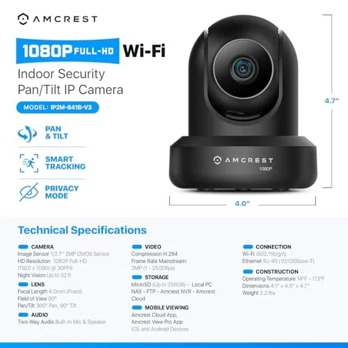 Amcrest ProHD 1080P WiFi Camera Review image 2