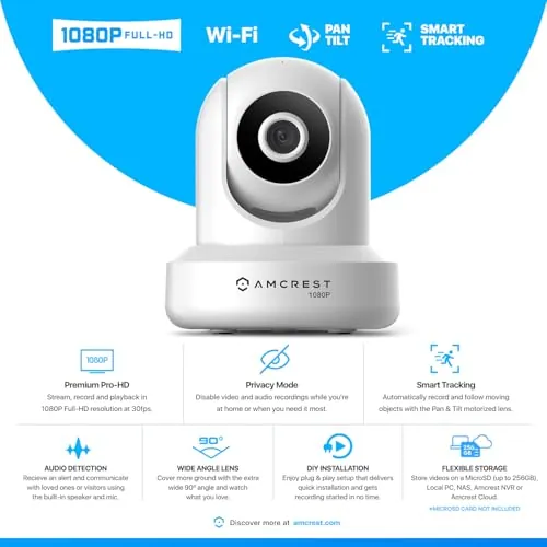 Amcrest IP2M-841W Review: Indoor WiFi Security Camera image 2