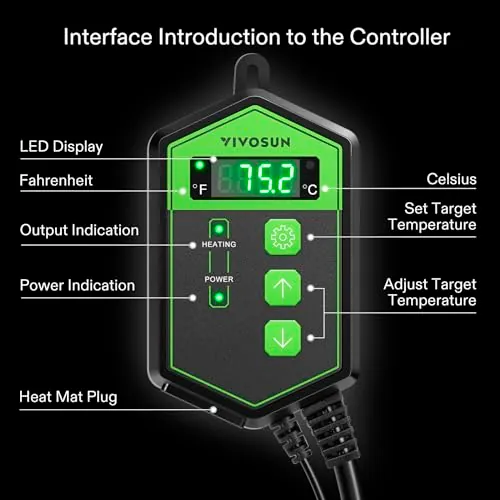 VIVOSUN Heat Mat Thermostat Controller Review image 4