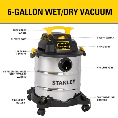 STANLEY SL18116 Wet/Dry Vacuum Review image 4