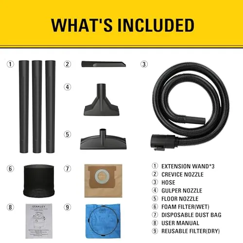 STANLEY SL18116 Wet/Dry Vacuum Review image 5