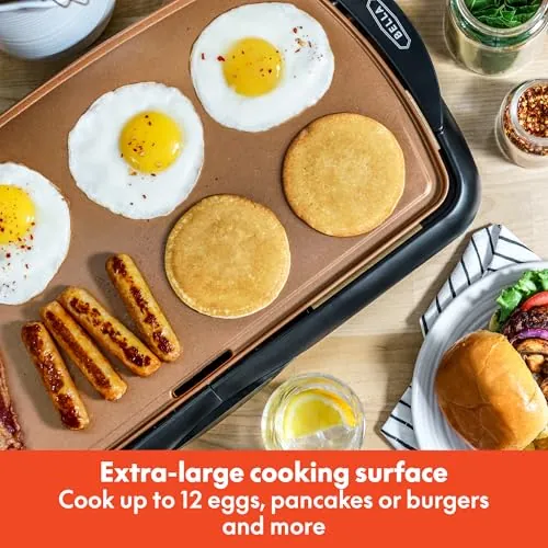 BELLA Electric Ceramic Titanium Griddle Review image 4