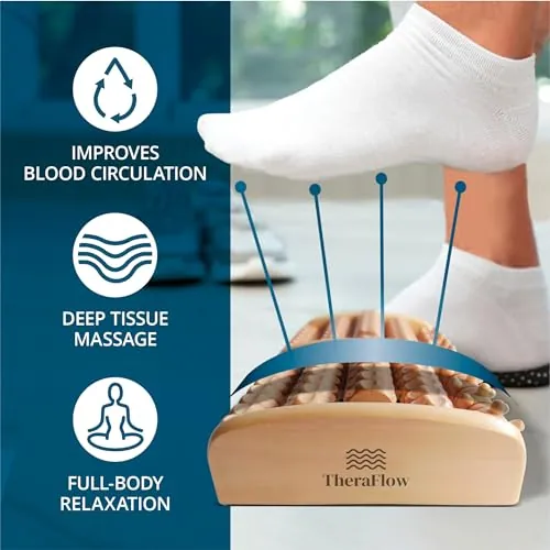 TheraFlow Wooden Foot Massager Review for Foot Pain Relief image 3