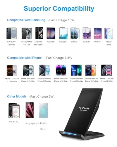 NANAMI Wireless Charging Stand Review: Value and Use image 3