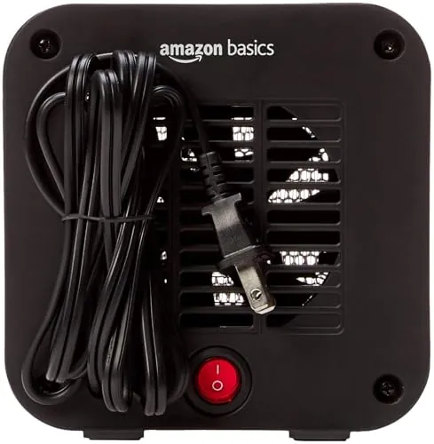 Amazon Basics Mini Space Heater Review: Desk Heating image 5