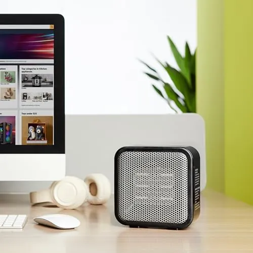 Amazon Basics Mini Space Heater Review: Desk Heating image 7
