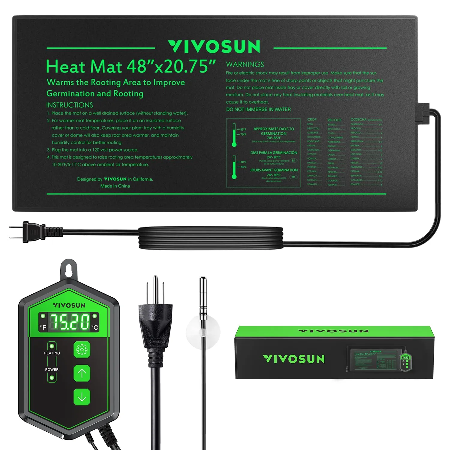 VIVOSUN 48 x 20.75 Seedling Heat Mat Review