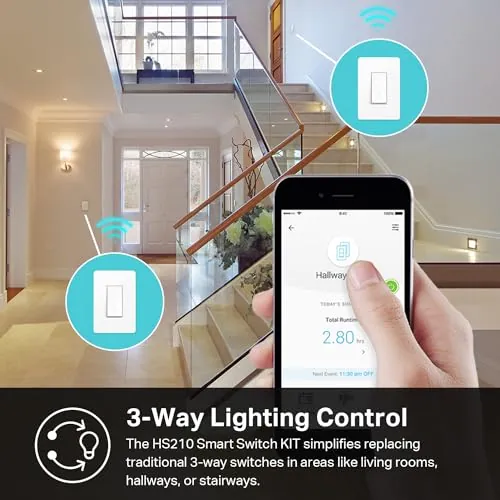 Kasa Smart HS210 KIT Review: 3-Way Smart Light Switch image 3