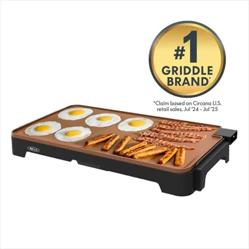 bella XL Electric Ceramic Titanium Griddle Review image 3