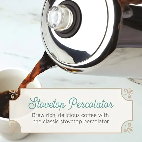 Farberware 47053 Percolator Review: 12-Cup Stovetop Coffee image 4