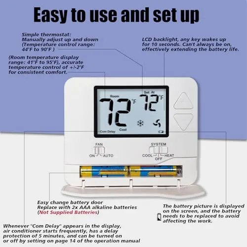 Heagstat H701 Thermostat Review: Simple 1H/1C Control image 5