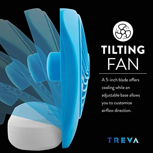O2COOL Treva 5 Inch Portable Fan Review image 5