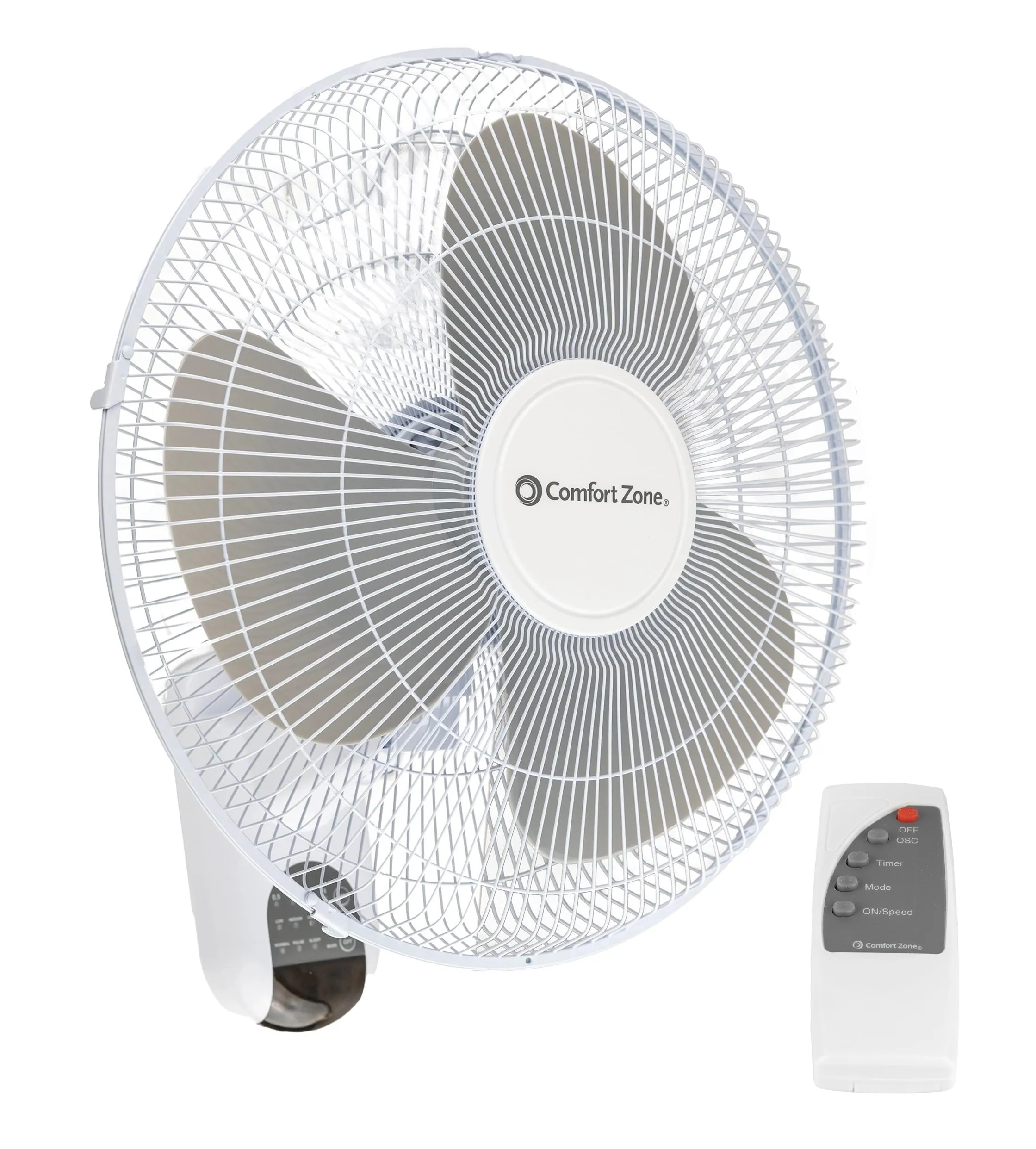 Comfort Zone 16-Inch Wall Fan Review: Airflow and Value