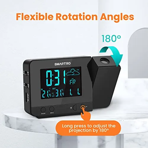 SMARTRO SC31B Projection Alarm Clock Review image 5