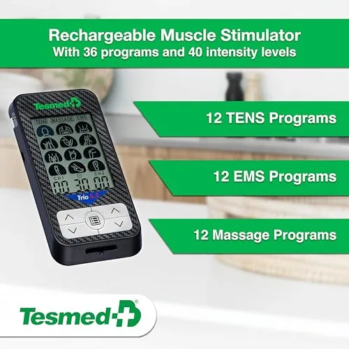 TESMED Trio 6.5 Review: TENS & EMS Pain Relief Device image 2