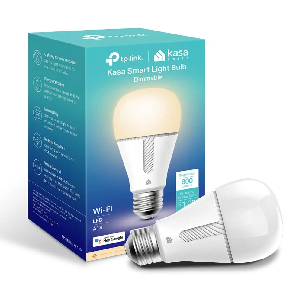 Kasa Smart Light Bulb KL110 Review: Setup, Dimming & Value