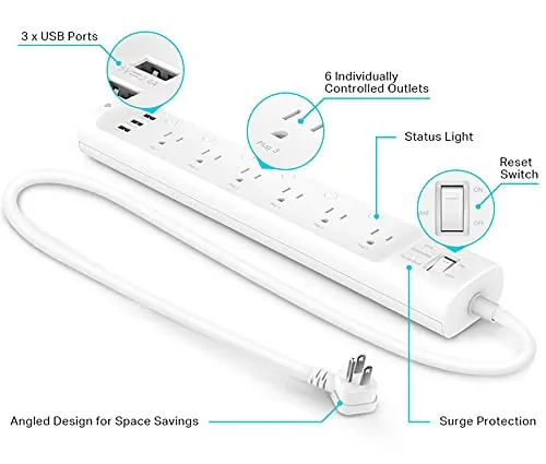 Kasa Smart Plug Power Strip HS300 Review image 3