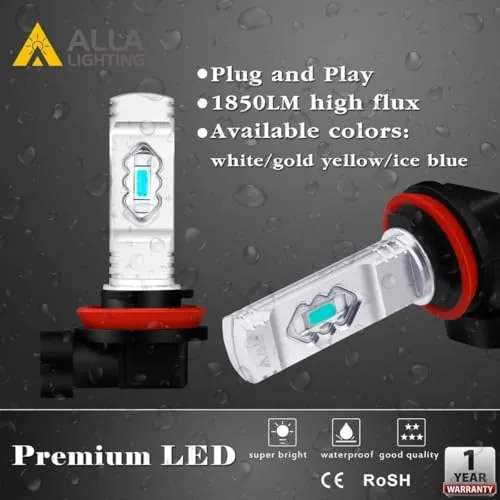 Alla Lighting H8 H11 LED Fog Light Bulbs Review image 6