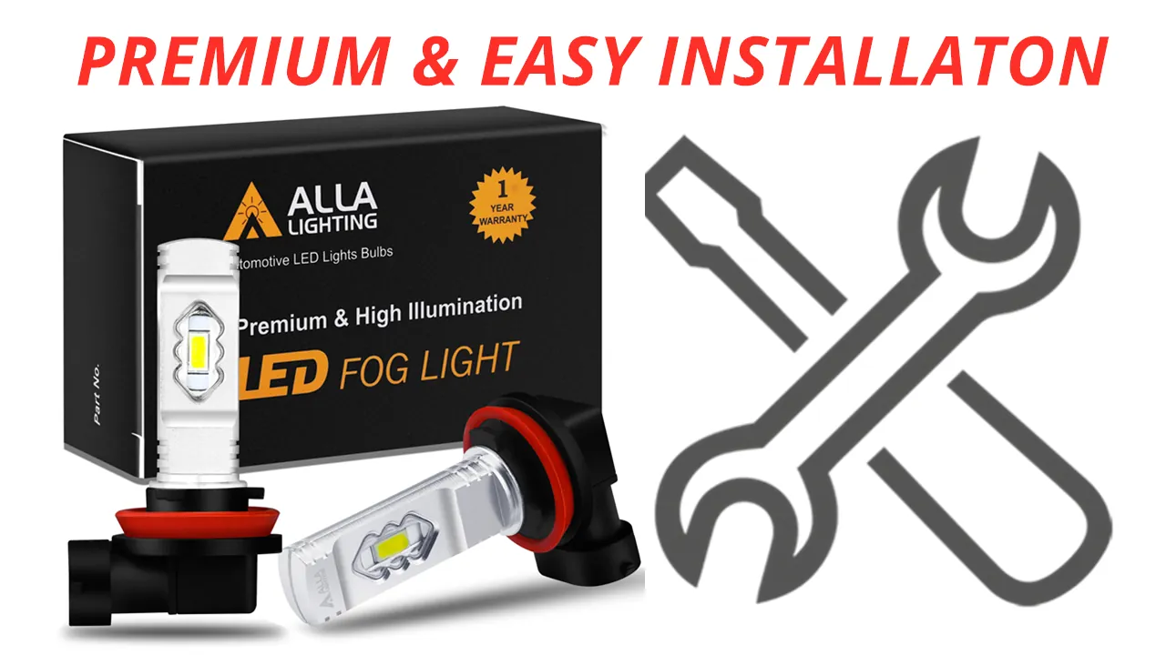 Alla Lighting H8 H11 LED Fog Light Bulbs Review image 7