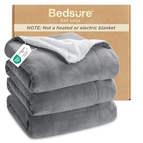 Bedsure GentleSoft Sherpa Fleece King Blanket Review image 2