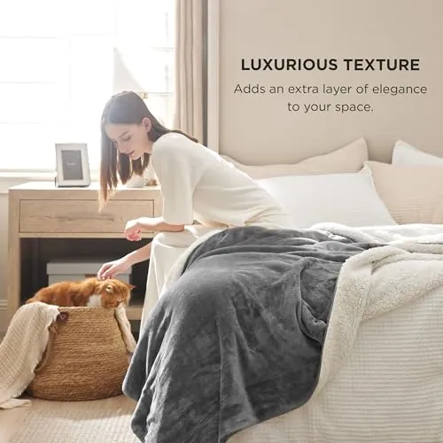 Bedsure GentleSoft Sherpa Fleece King Blanket Review image 5