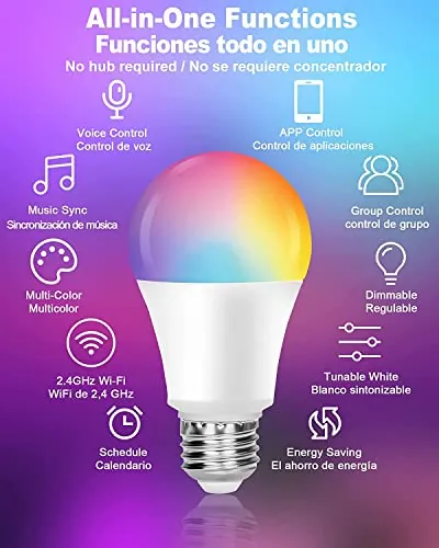 OHLUX Smart Light Bulbs Review: Alexa WiFi Lighting image 4
