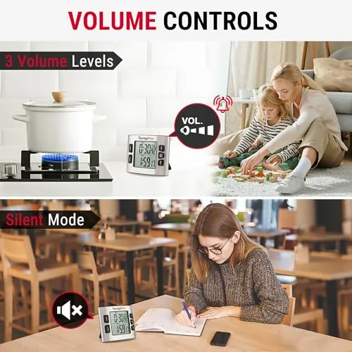 TempPro TM02 Digital Timer Review: Dual Kitchen Timing image 6