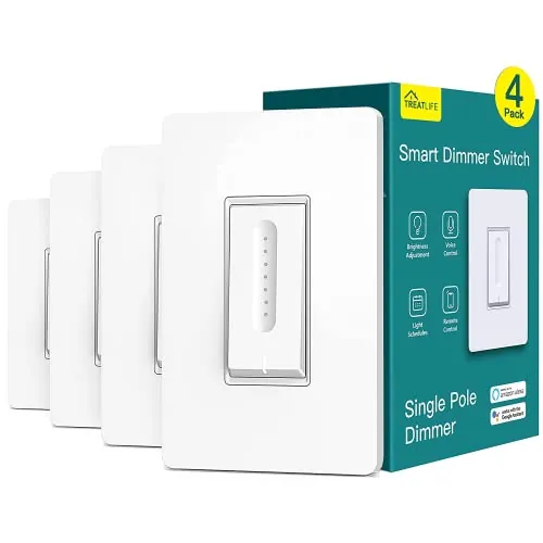 TREATLIFE Smart Dimmer Switch 4 Pack Review image 2