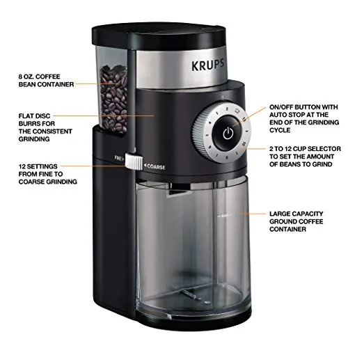 KRUPS Precision Burr Coffee Grinder Review image 3