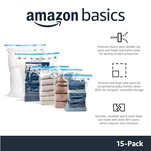 Amazon Basics Vacuum Storage Bags Review: 15-Pack image 3
