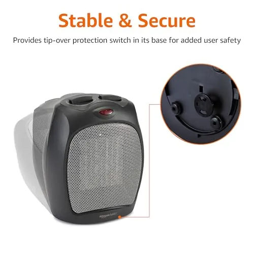 Amazon Basics Ceramic Space Heater Review image 6