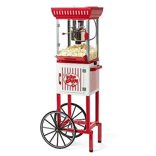 Nostalgia Popcorn Maker Machine Review: Vintage Cart Popper image 2