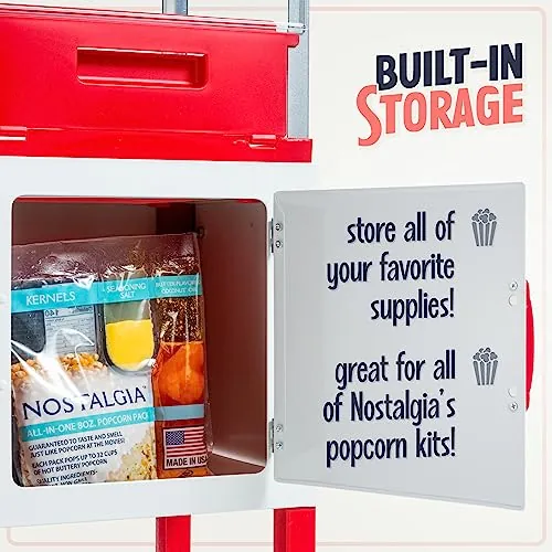 Nostalgia Popcorn Maker Machine Review: Vintage Cart Popper image 5