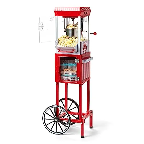 Nostalgia Popcorn Maker Machine Review: Vintage Cart Popper image 9