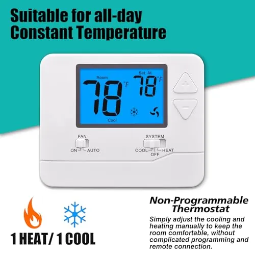 Suuwer S701 Thermostat Review: Simple 1H/1C Control image 3